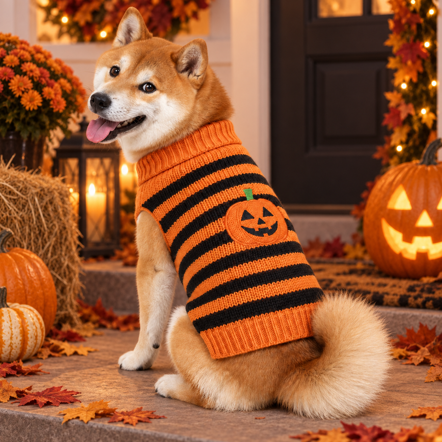 The Jack-O'-Lantern Sweater