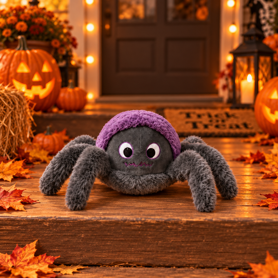 Squeaky Spider Toy
