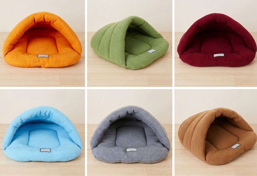 Fleece Cave Bed
