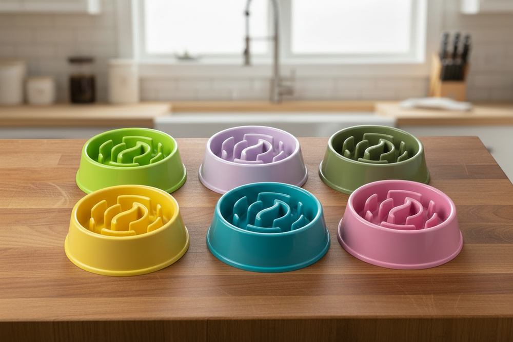 All 6 Bowls - Light Pastel Purple
