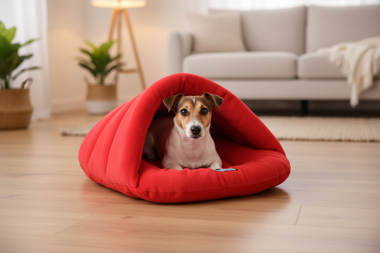 Jack Russell - Bright Red