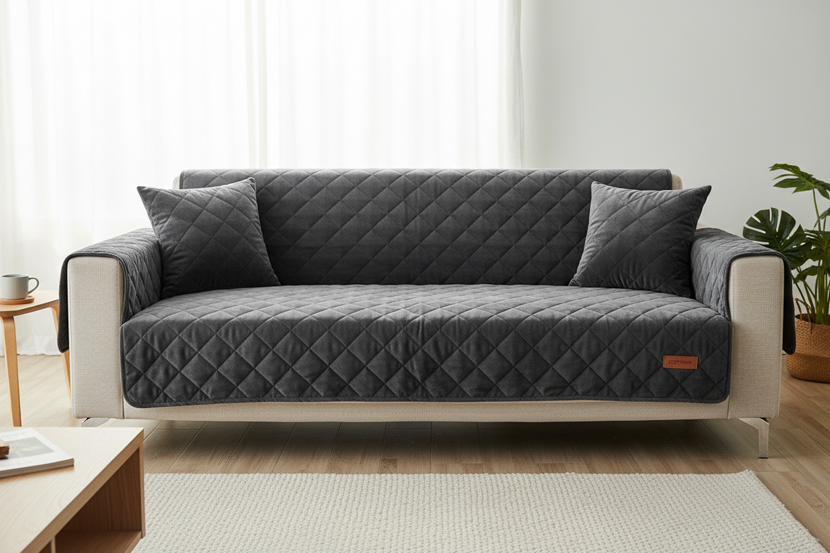 Plush Sofa Cover