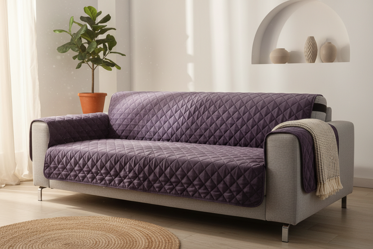 Plush Sofa Cover