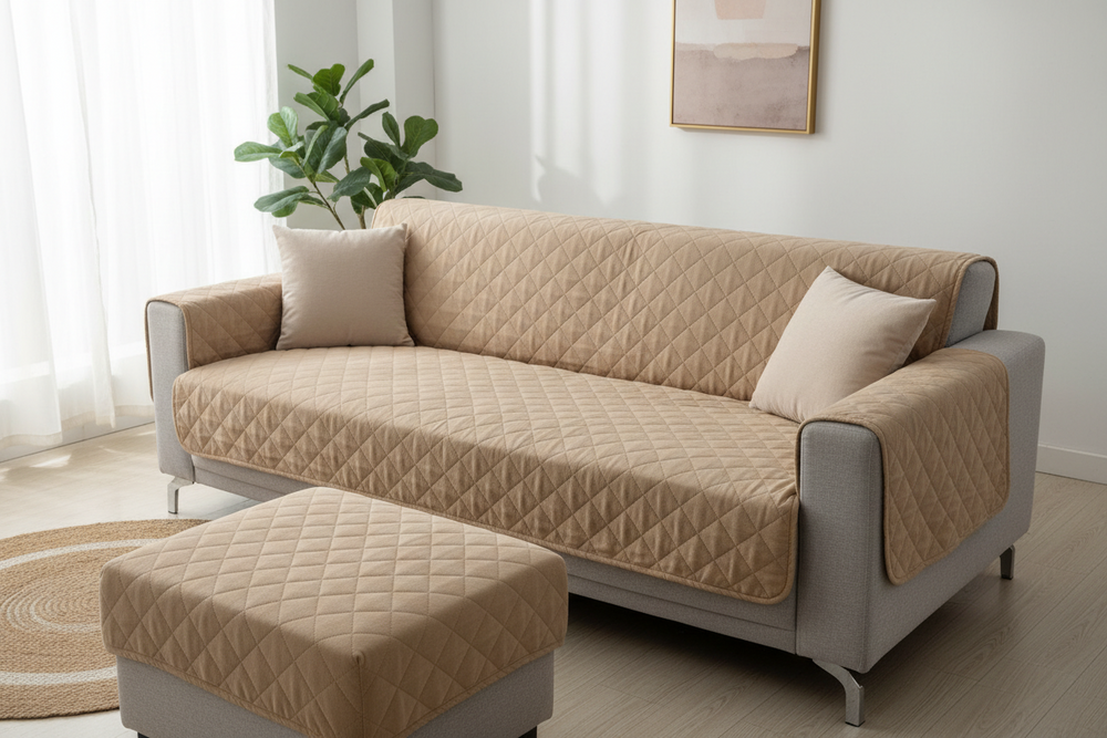 Plush Sofa Cover